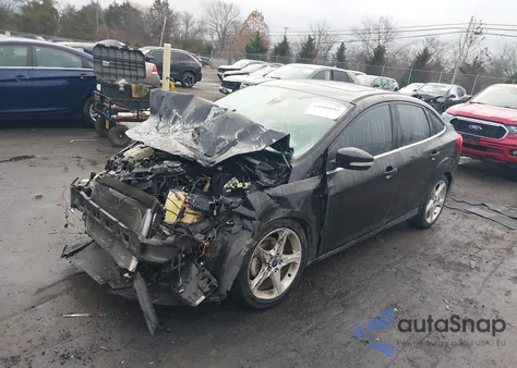 2012 Ford Focus Titanium from USA, damaged, VIN 1FAHP3J29C1435804